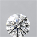 Lab Grown Diamond 1.24 Carats, Round with Ideal Cut, D Color, VVS2 Clarity and Certified by IGI