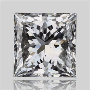Foto Diamante Natural 1.01 quilates, Princesa , Color F, claridad VS2 y certificado GIA de