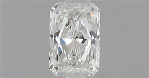 Foto Diamante Natural 0.41 quilates, Radiante , Color F, claridad VS2 y certificado GIA de