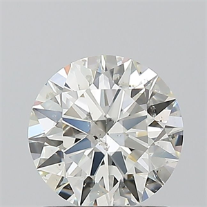 Picture of Natural Diamond 1.00 Carats, Round with Excellent Cut, K Color, SI2 Clarity and Certified by GIA