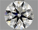 Natural Diamond 0.71 Carats, Round with Very Good Cut, I Color, VVS2 Clarity and Certified by GIA