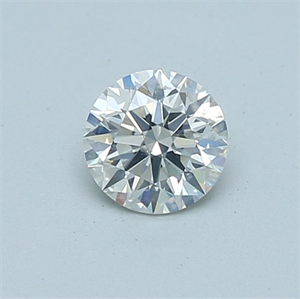 Foto Diamante Natural 0.54 quilates, Redondo , Color H, claridad SI2 y certificado GIA de