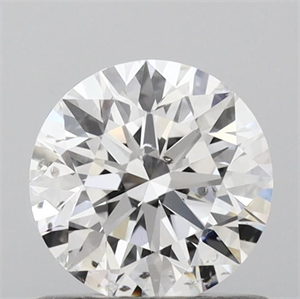 Picture of Natural Diamond 0.80 Carats, Round with Excellent Cut, D Color, SI2 Clarity and Certified by GIA