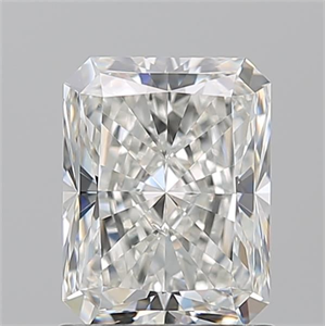 Picture of Natural Diamond 1.50 Carats, Radiant with  Cut, H Color, SI1 Clarity and Certified by GIA