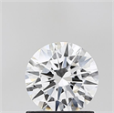 Del inventario de diamantes de laboratorio, 1.01 quilates, Redondo , Color D, claridad VVS2 y certificado IGI