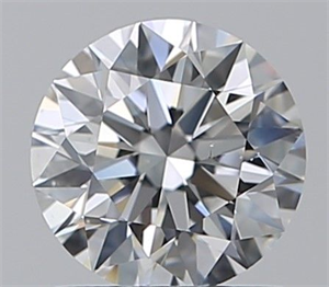 Picture of Natural Diamond 0.90 Carats, Round with Excellent Cut, E Color, SI1 Clarity and Certified by GIA