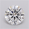 Lab Grown Diamond 1.07 Carats, Round with Excellent Cut, G Color, VVS2 Clarity and Certified by IGI