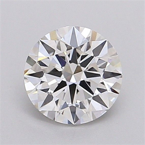 Picture of Lab Grown Diamond 1.07 Carats, Round with Excellent Cut, G Color, VVS2 Clarity and Certified by IGI