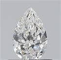 Diamante Natural 0.51 quilates, De pera , Color F, claridad VS1 y certificado GIA