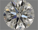 Natural Diamond 1.01 Carats, Round with Very Good Cut, I Color, VVS1 Clarity and Certified by IGI