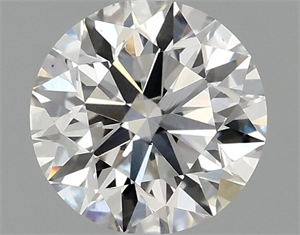 Picture of Lab Grown Diamond 1.37 Carats, Round with Excellent Cut, E Color, VS1 Clarity and Certified by IGI