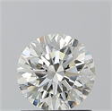 Natural Diamond 1.01 Carats, Round with Excellent Cut, J Color, SI2 Clarity and Certified by GIA