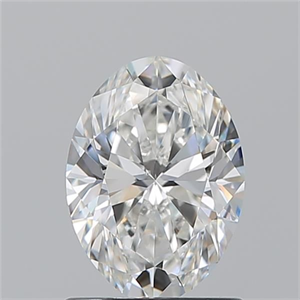 Picture of Natural Diamond 1.21 Carats, Oval with  Cut, G Color, SI1 Clarity and Certified by GIA
