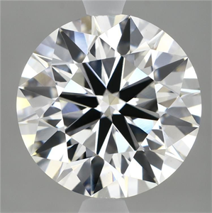 Picture of Lab Grown Diamond 6.01 Carats, Round with Ideal Cut, G Color, VS1 Clarity and Certified by IGI