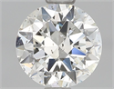 Natural Diamond 0.70 Carats, Round with Very Good Cut, H Color, SI2 Clarity and Certified by GIA