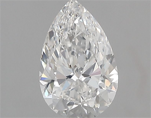 Picture of Natural Diamond 0.71 Carats, Pear with  Cut, F Color, SI1 Clarity and Certified by GIA