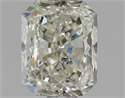 Natural Diamond 1.00 Carats, Radiant with  Cut, L Color, SI2 Clarity and Certified by GIA