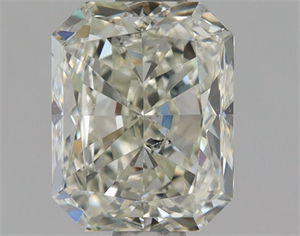 Picture of Natural Diamond 1.00 Carats, Radiant with  Cut, L Color, SI2 Clarity and Certified by GIA