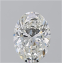Natural Diamond 2.20 Carats, Oval with  Cut, G Color, VS1 Clarity and Certified by GIA