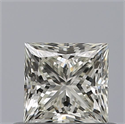 Diamante Natural 0.52 quilates, Princesa , Color I, claridad IF y certificado IGI