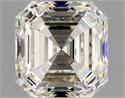 Natural Diamond 1.01 Carats, Asscher with  Cut, L Color, VVS2 Clarity and Certified by GIA