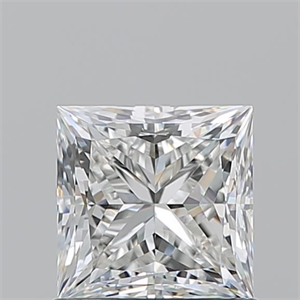Picture of Natural Diamond 1.01 Carats, Princess with  Cut, G Color, VVS2 Clarity and Certified by GIA