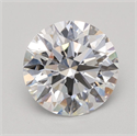 Lab Grown Diamond 1.18 Carats, Round with Ideal Cut, E Color, VVS2 Clarity and Certified by IGI
