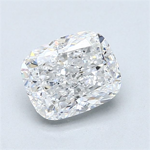 Foto Diamante Natural 1.30 quilates, Del cojín , Color E, claridad VS1 y certificado GIA de