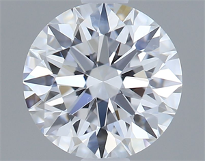 Picture of Lab Grown Diamond 1.02 Carats, Round with Ideal Cut, D Color, VVS1 Clarity and Certified by IGI