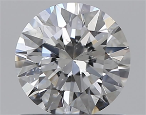 Picture of Natural Diamond 0.70 Carats, Round with Excellent Cut, F Color, SI2 Clarity and Certified by GIA