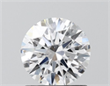 Lab Grown Diamond 1.06 Carats, Round with Ideal Cut, D Color, VVS1 Clarity and Certified by IGI
