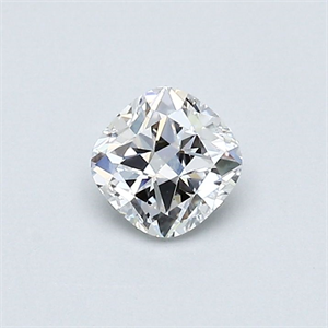 Picture of Natural Diamond 0.40 Carats, Cushion with  Cut, D Color, SI2 Clarity and Certified by GIA