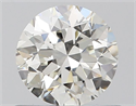 Natural Diamond 0.70 Carats, Round with Very Good Cut, H Color, VS1 Clarity and Certified by IGI