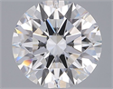 Lab Grown Diamond 3.05 Carats, Round with Ideal Cut, E Color, VVS2 Clarity and Certified by IGI