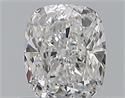 Natural Diamond 0.70 Carats, Cushion with  Cut, E Color, SI1 Clarity and Certified by GIA