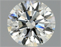 Diamante Natural 0.81 quilates, Redondo , Color J, claridad VVS1 y certificado GIA