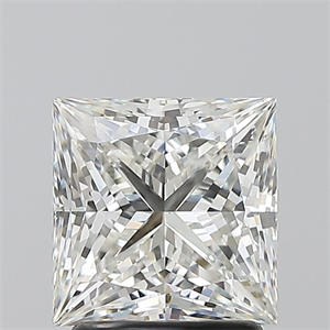 Picture of Natural Diamond 2.01 Carats, Princess with  Cut, H Color, VS2 Clarity and Certified by GIA