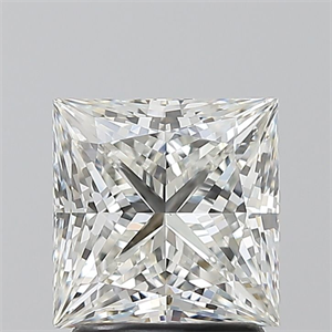 Picture of Natural Diamond 2.01 Carats, Princess with  Cut, H Color, VS2 Clarity and Certified by GIA