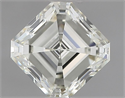 Natural Diamond 1.00 Carats, Emerald with  Cut, J Color, VVS2 Clarity and Certified by HRD