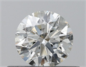 Diamante Natural 0.40 quilates, Redondo , Color H, claridad SI1 y certificado IGI