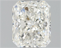 Natural Diamond 0.60 Carats, Radiant with  Cut, H Color, VVS2 Clarity and Certified by GIA
