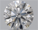Natural Diamond 1.35 Carats, Round with Excellent Cut, D Color, VVS1 Clarity and Certified by GIA