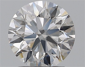 Picture of Natural Diamond 1.35 Carats, Round with Excellent Cut, D Color, VVS1 Clarity and Certified by GIA