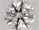Natural Diamond 0.80 Carats, Round with Excellent Cut, J Color, SI1 Clarity and Certified by GIA