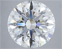 Diamante Natural 4.34 quilates, Redondo , Color J, claridad VS1 y certificado GIA