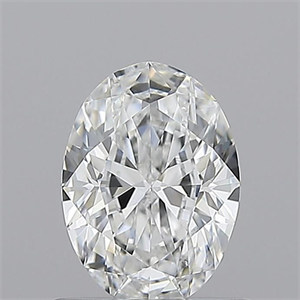 Foto Diamante Natural 0.70 quilates, Ovalado , Color E, claridad VVS2 y certificado GIA de