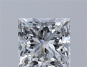Foto Diamante Natural 0.52 quilates, Princesa , Color E, claridad VS1 y certificado GIA de