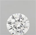 Lab Grown Diamond 1.23 Carats, Round with Ideal Cut, D Color, VS1 Clarity and Certified by IGI