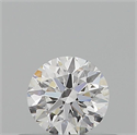 Diamante Natural 0.40 quilates, Redondo , Color D, claridad VVS1 y certificado GIA