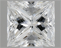 Natural Diamond 0.41 Carats, Princess with  Cut, E Color, VVS1 Clarity and Certified by GIA